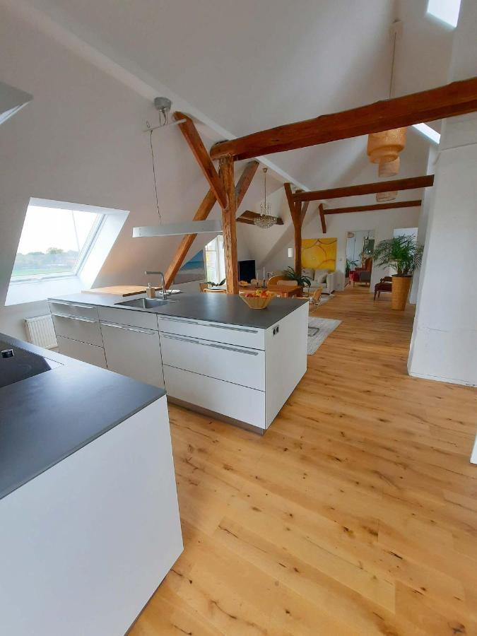 Luxurioeses Loft Mit Schoenem Blick 트렘스부텔 외부 사진